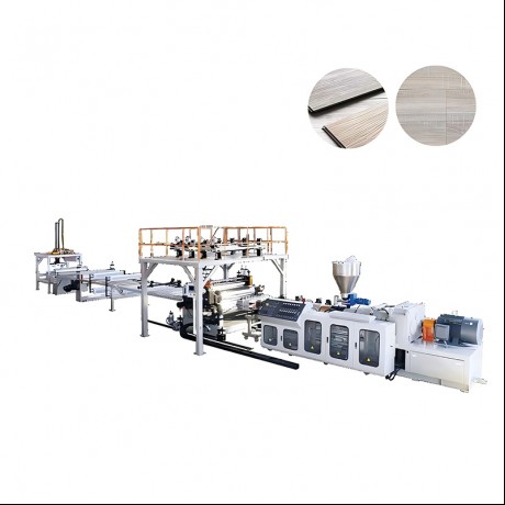 SPC קו שחול רצפת אבן-פלסטיק מבית Jwell Machinery China